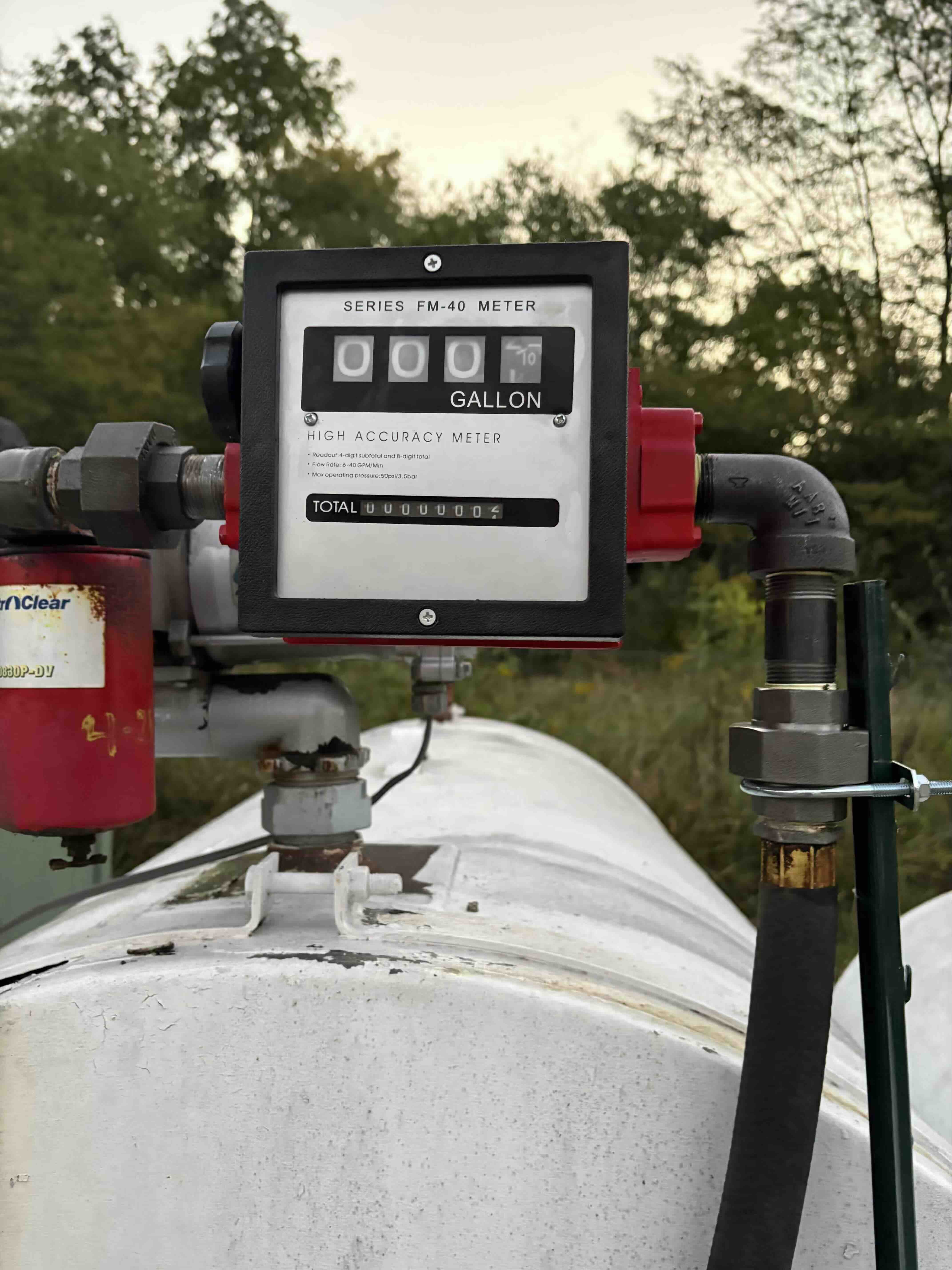 Mechanical Fuel Transfer Meter (4-digit)